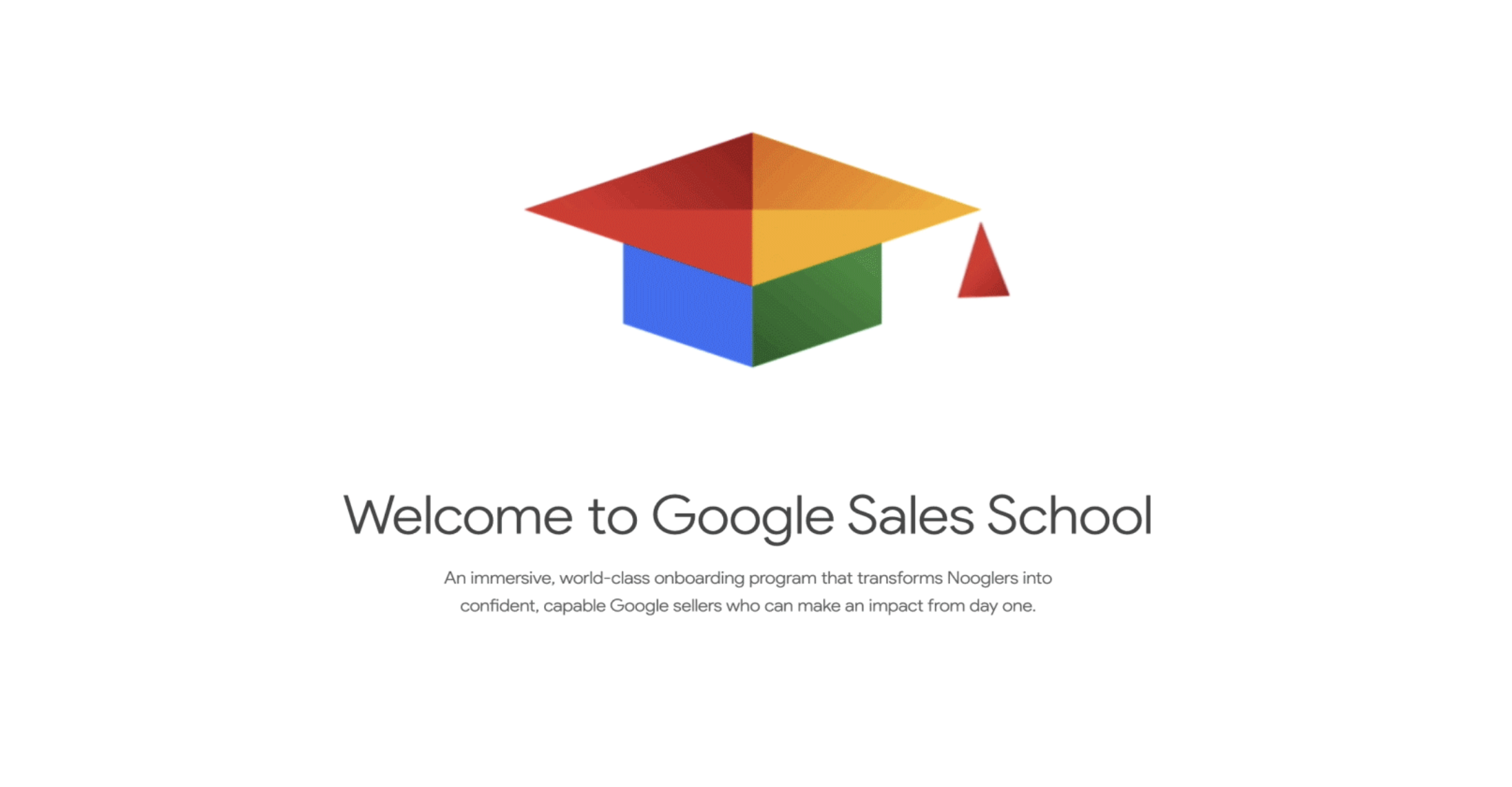 Google Sales School